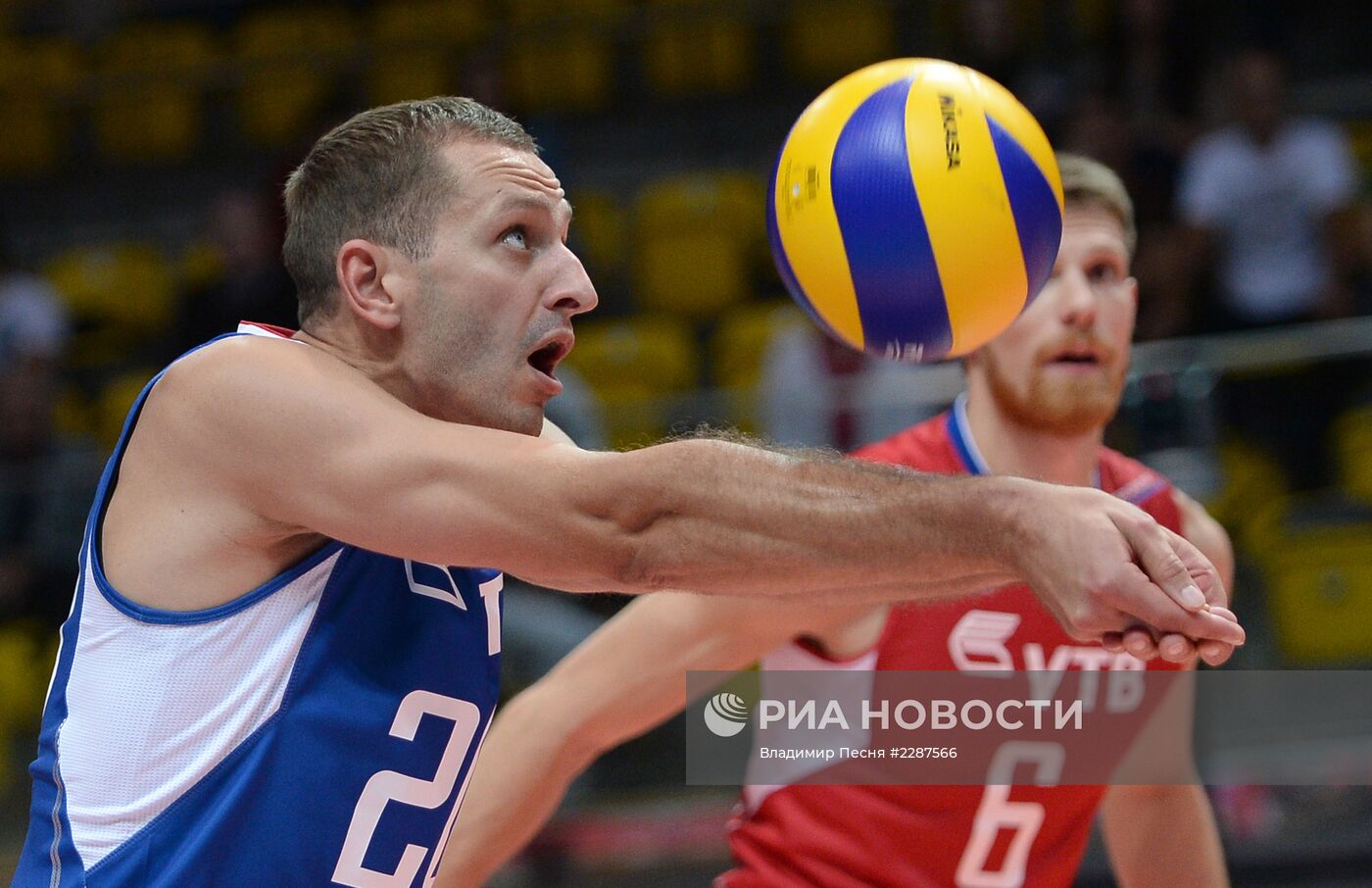 Волейбол. Чемпионат Европы. Мужчины. Матч Россия - Германия