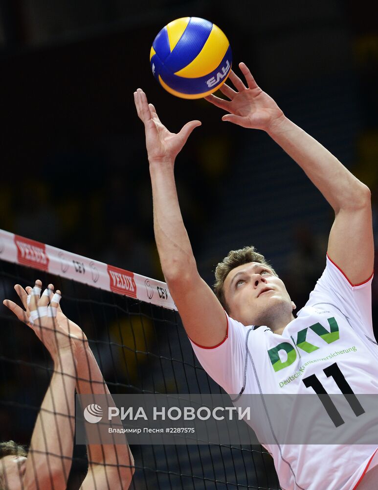 Волейбол. Чемпионат Европы. Мужчины. Матч Россия - Германия