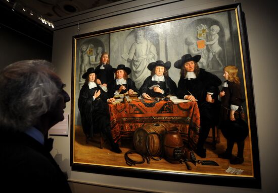 Открытие выставки "Голландский групповой портрет Золотого века"