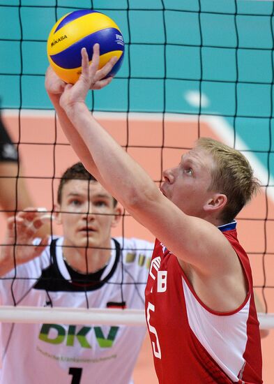 Волейбол. Чемпионат Европы. Мужчины. Матч Россия - Германия