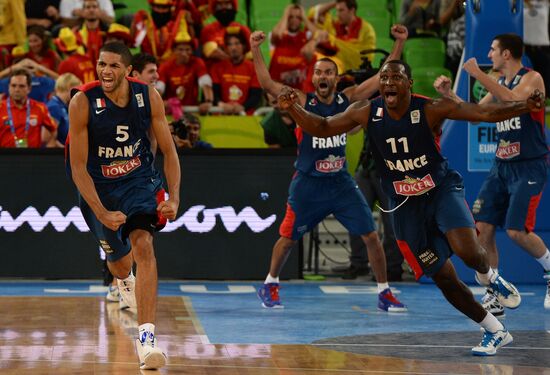 Баскетбол. Чемпионат Европы. Мужчины. Матч Испания - Франция