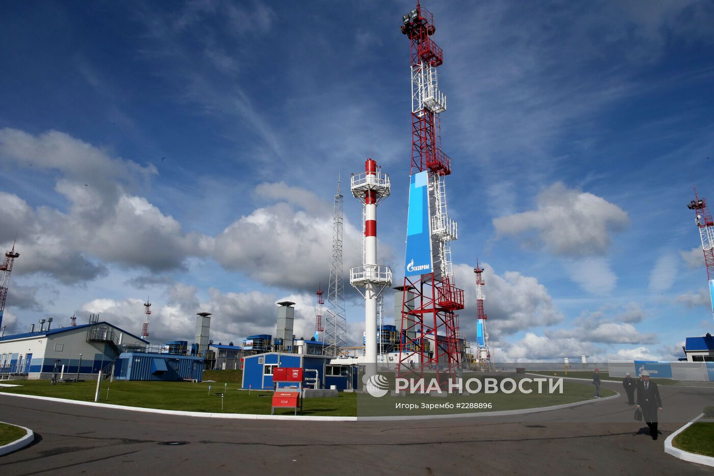 Открытие первого подземного газохранилища в Калининграде