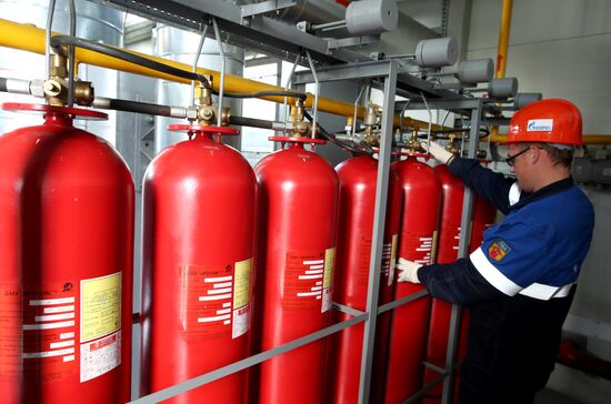 Открытие первого подземного газохранилища в Калининграде