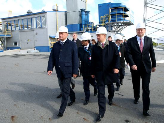 Открытие первого подземного газохранилища в Калининграде