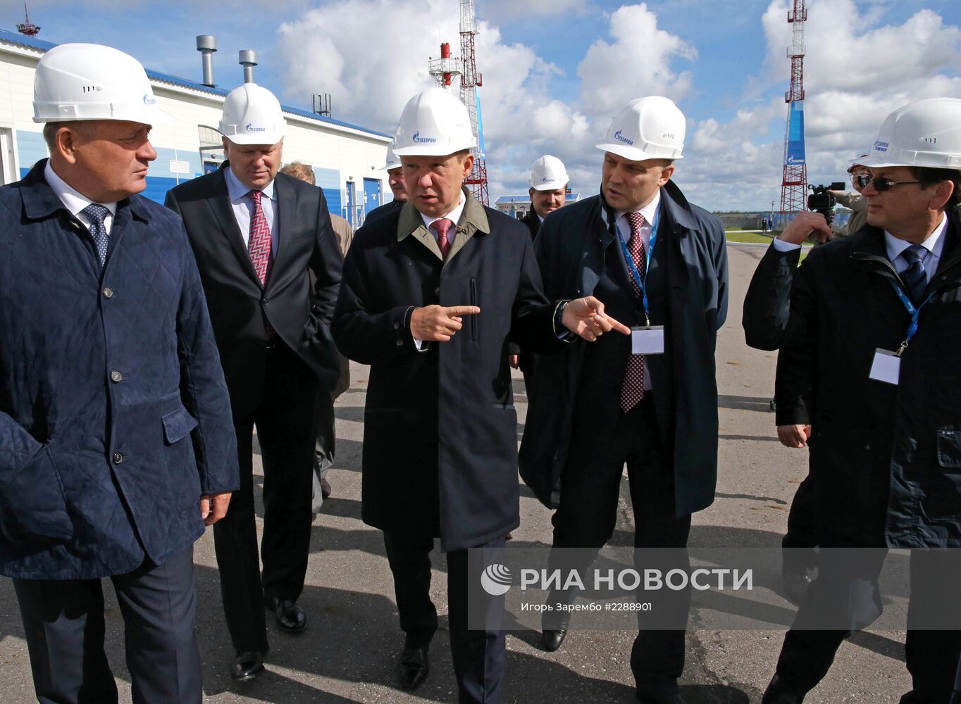 Открытие первого подземного газохранилища в Калининграде