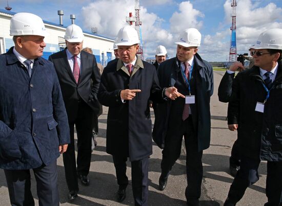 Открытие первого подземного газохранилища в Калининграде