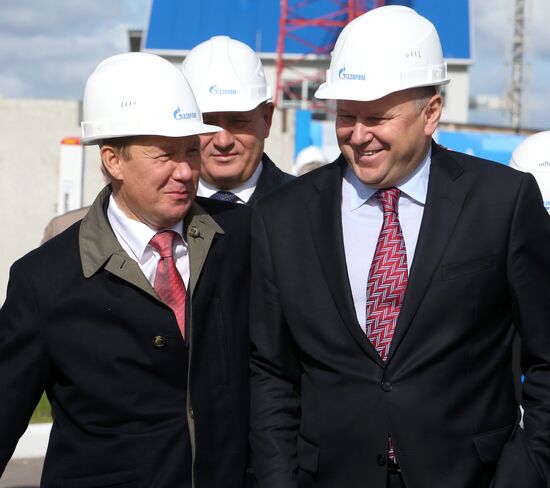 Открытие первого подземного газохранилища в Калининграде