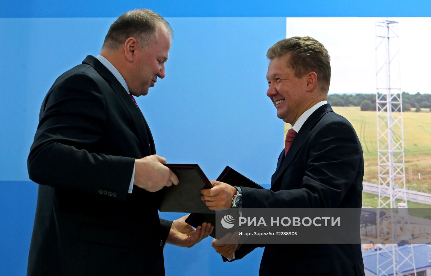 Открытие первого подземного газохранилища в Калининграде