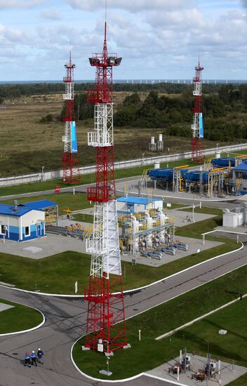 Открытие первого подземного газохранилища в Калининграде