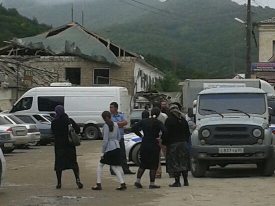Смертник взорвал себя у здания отдела полиции в Дагестане