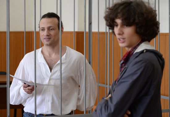 Судебное заседание по делу Ильи Фарбера