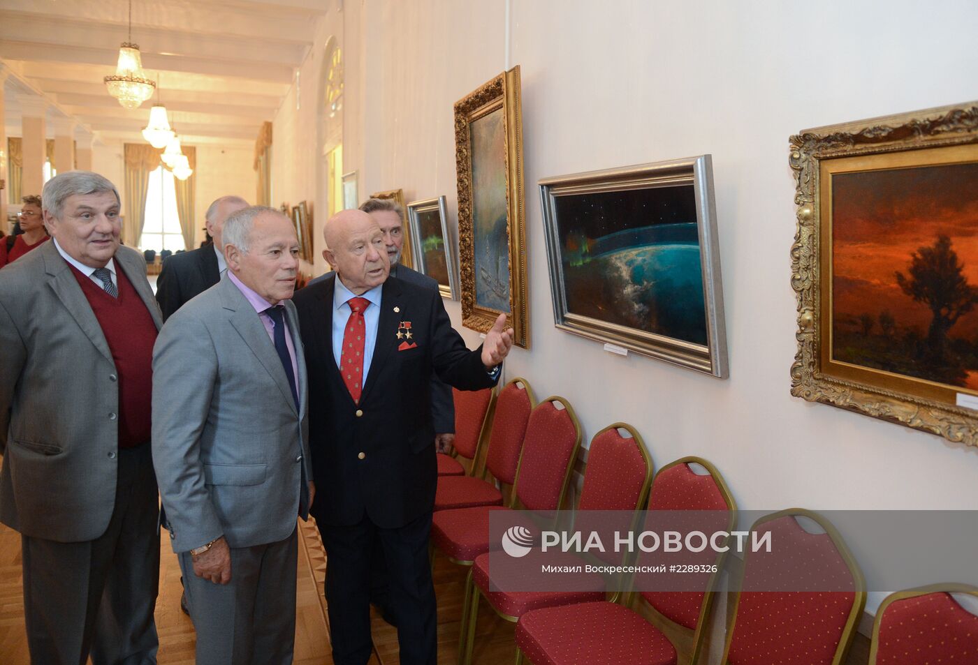 Открытие выставки "Планета Вернадского"