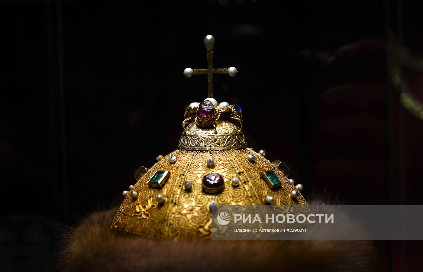 Открытие выставки "Коронация в Кремле"