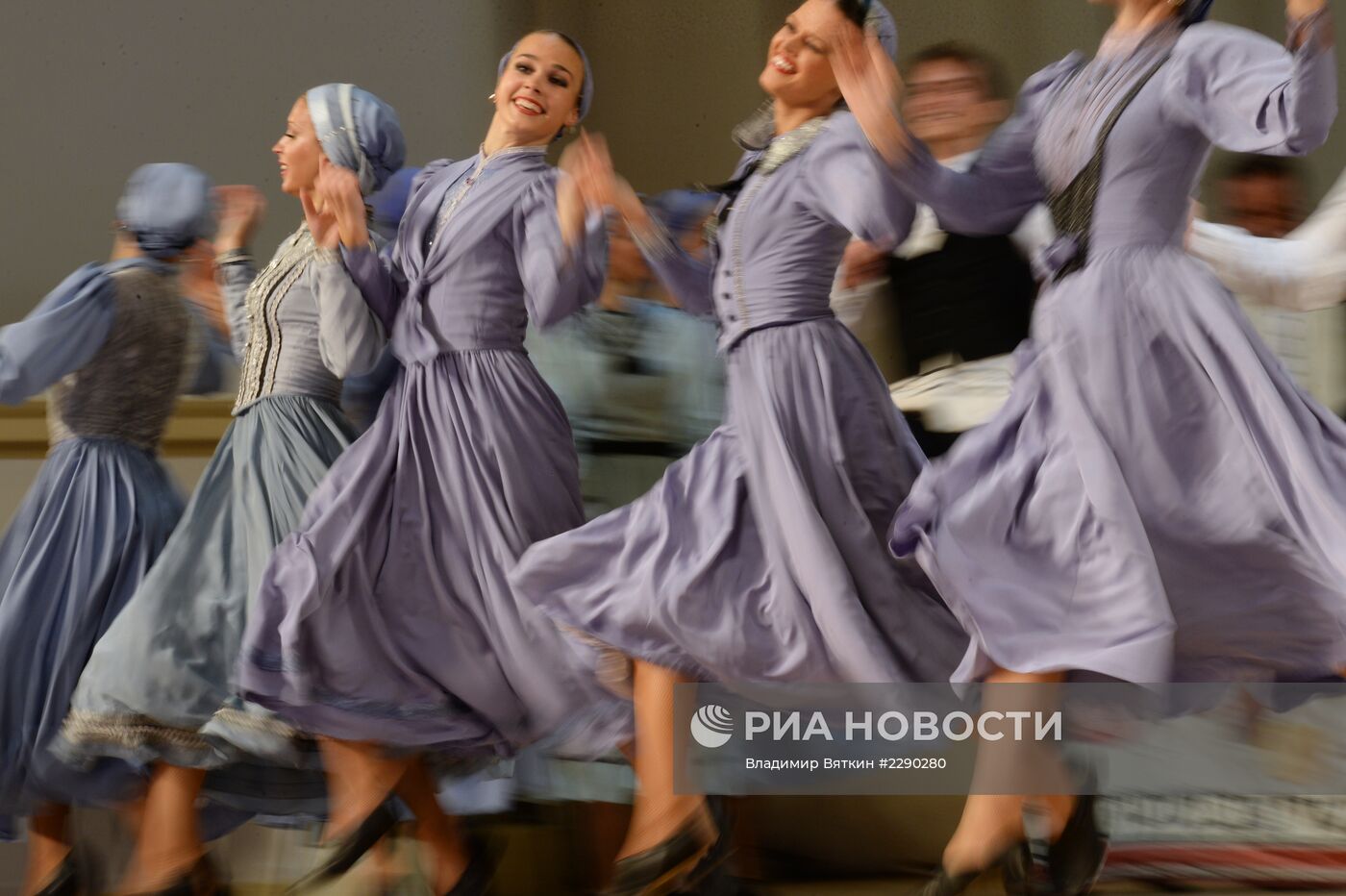 Открытие 77-го сезона ансамбля народного танца и им. И. Моисеева