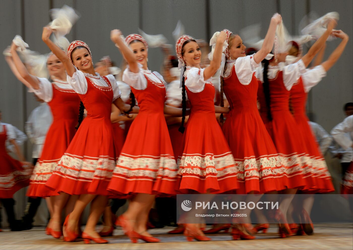 Открытие 77-го сезона ансамбля народного танца им. И. Моисеева