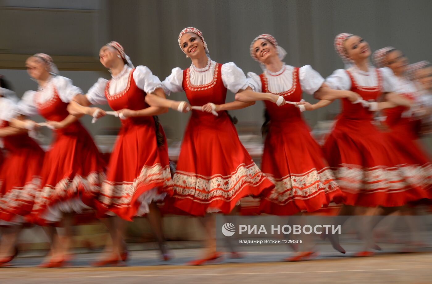 Открытие 77-го сезона ансамбля народного танца им. И. Моисеева