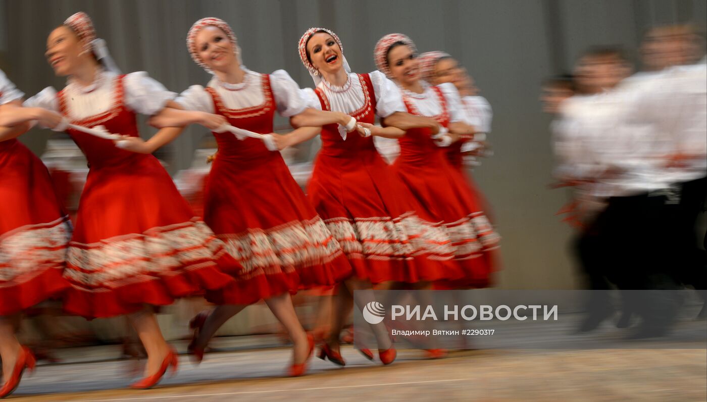 Открытие 77-го сезона ансамбля народного танца им. И. Моисеева