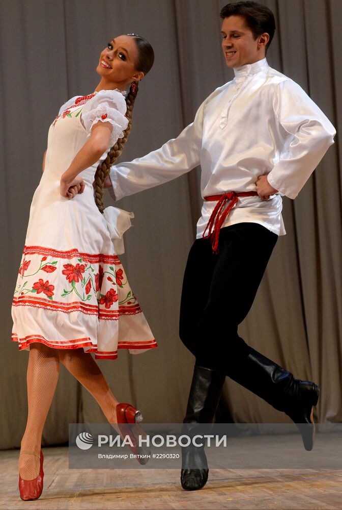 Открытие 77-го сезона ансамбля народного танца им. И. Моисеева