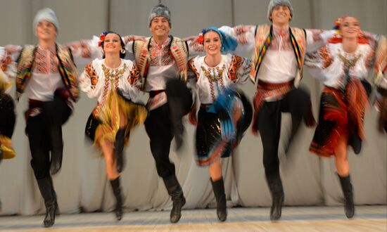 Открытие 77-го сезона ансамбля народного танца им. И. Моисеева