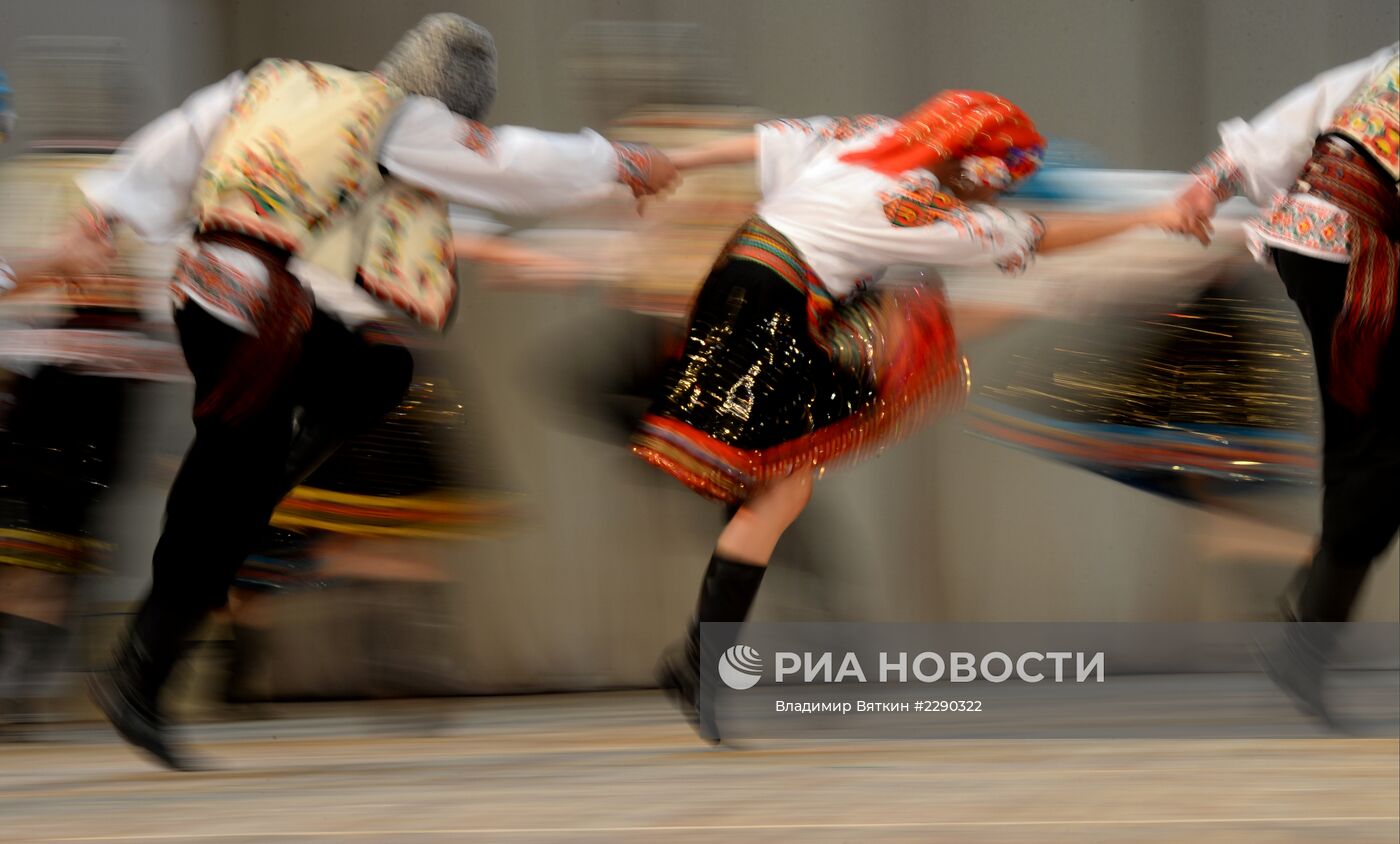 Открытие 77-го сезона ансамбля народного танца им. И. Моисеева