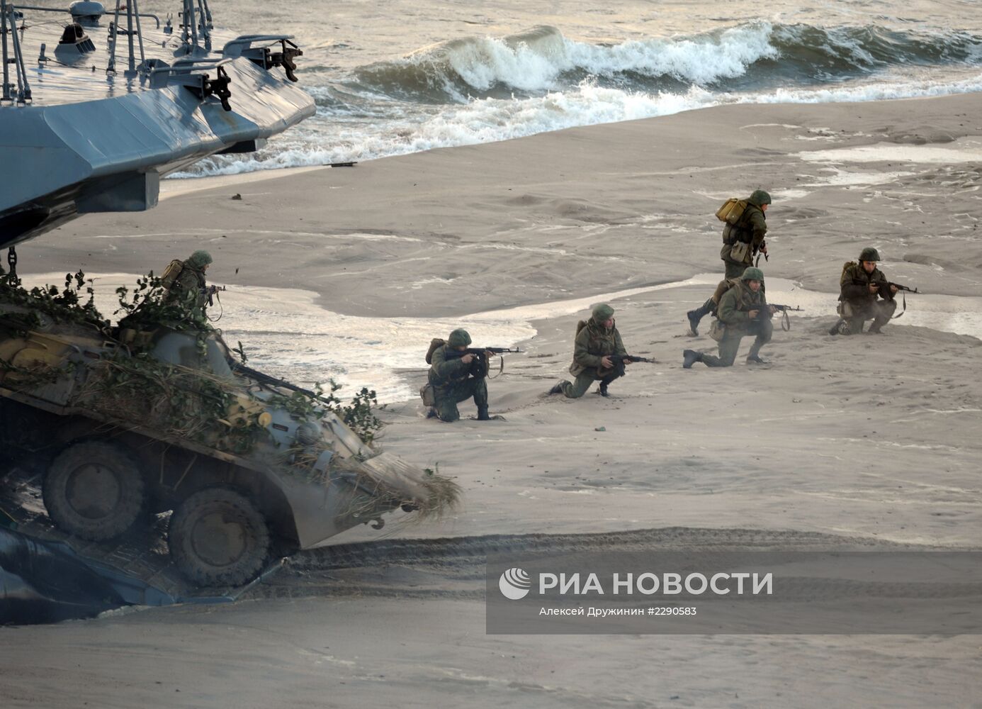 Рабочая поездка В.Путина в Калининградскую область