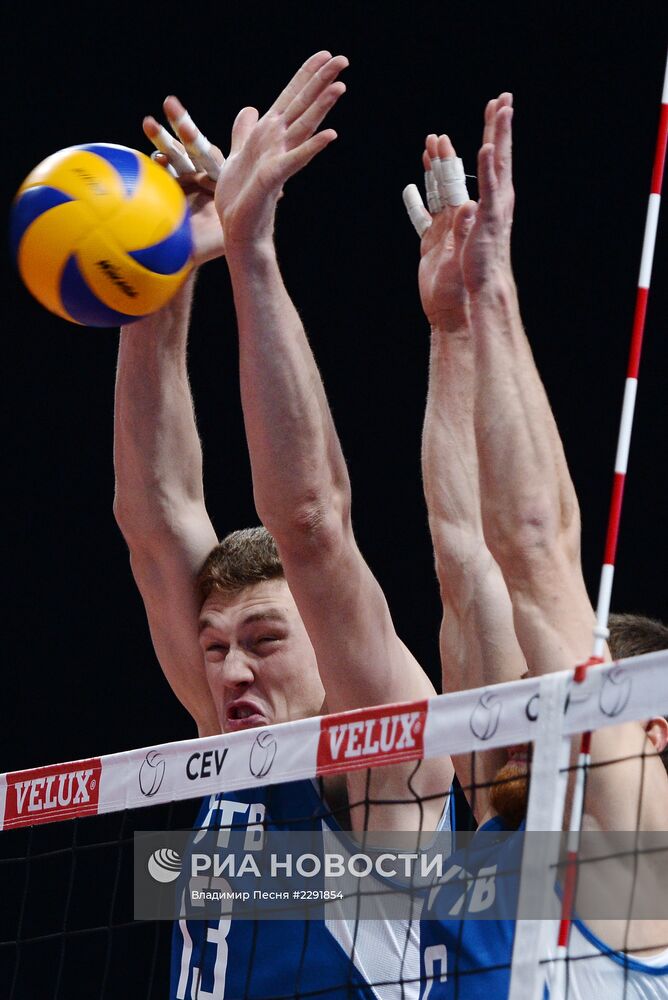 Волейбол. Чемпионат Европы. Мужчины. Матч Сербия - Россия