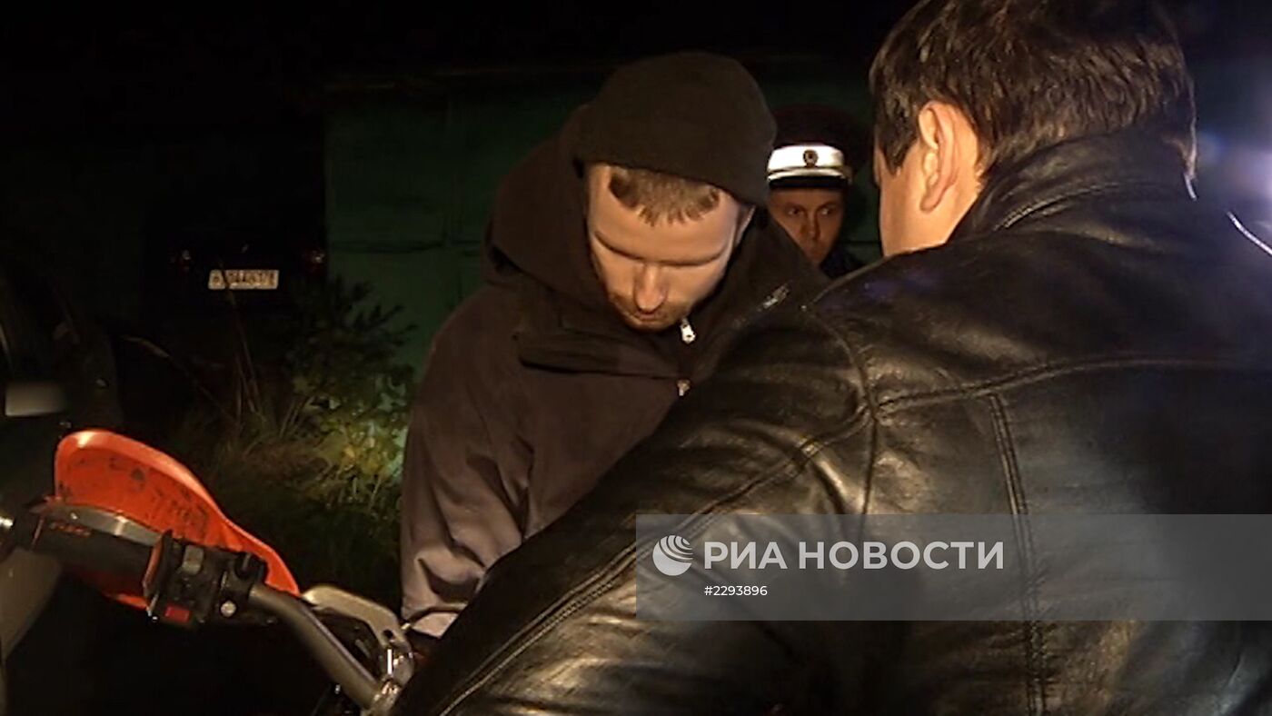 Байкер, проехавший по перрону станции "Войковская", задержан в Москве