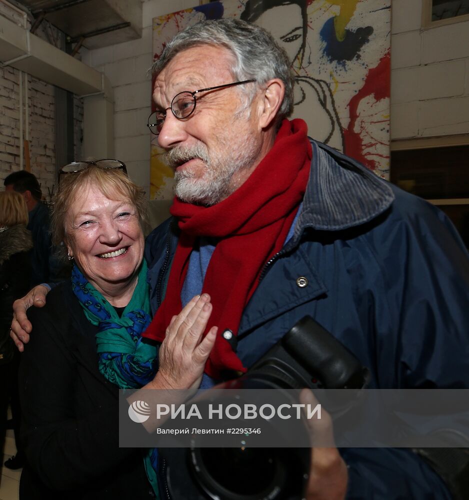 Встреча с Н.Нестеровой на ее выставке "Генеральная репетиция юбилея"