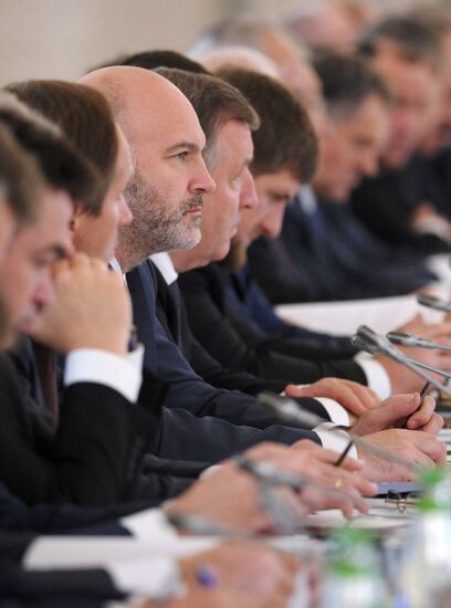 Заседание Государственного совета РФ в Кремле