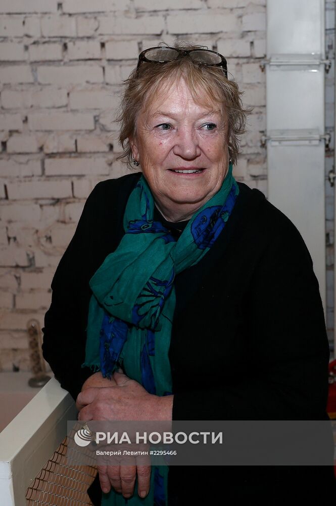 Встреча с Н.Нестеровой на ее выставке "Генеральная репетиция юбилея"