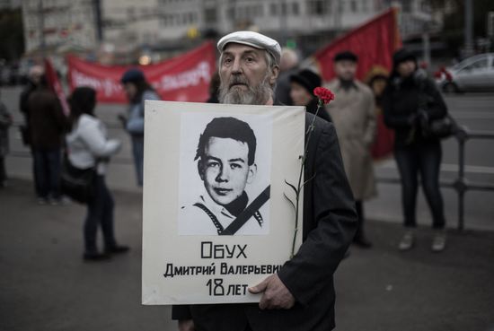 Шествие, посвященное 20-летию событий 1993 года в Москве