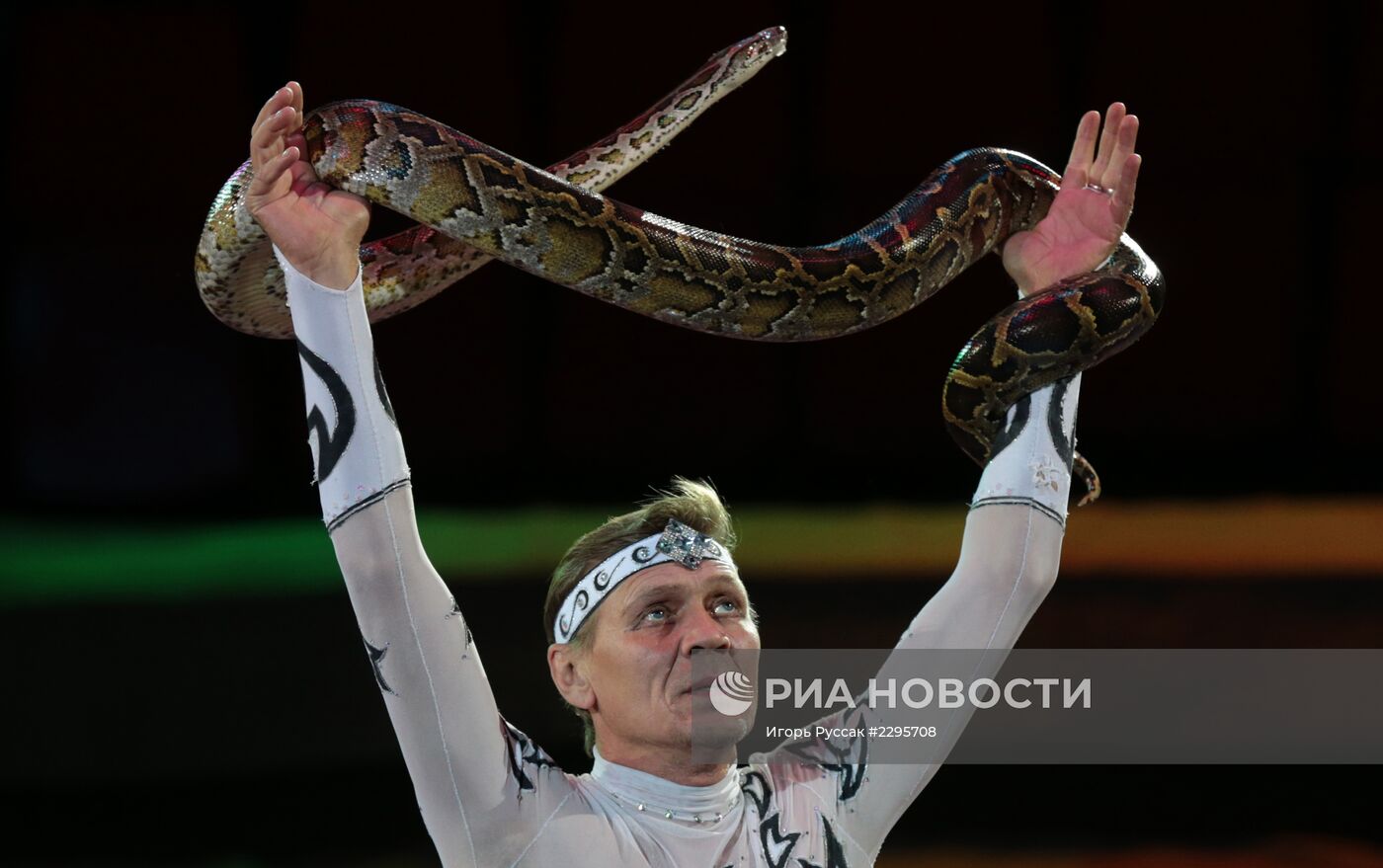 Прогон новой программы в цирке Славы Полунина