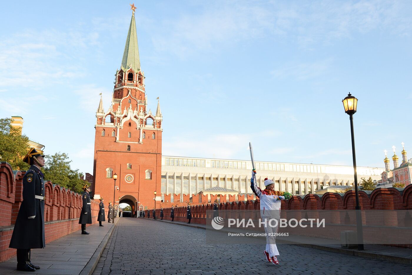 Старт эстафеты Олимпийского огня
