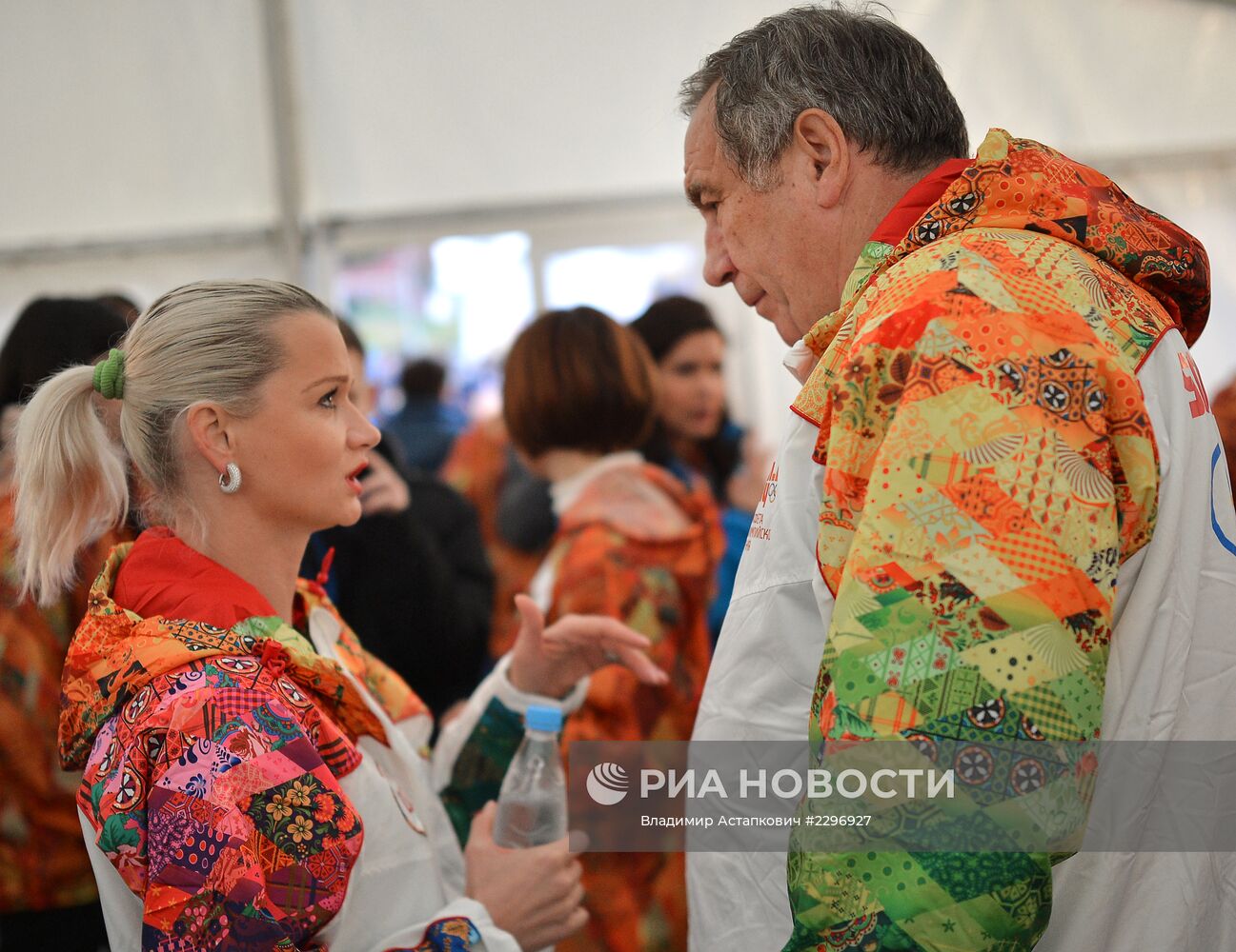 Эстафета Олимпийского огня. Москва. День 1