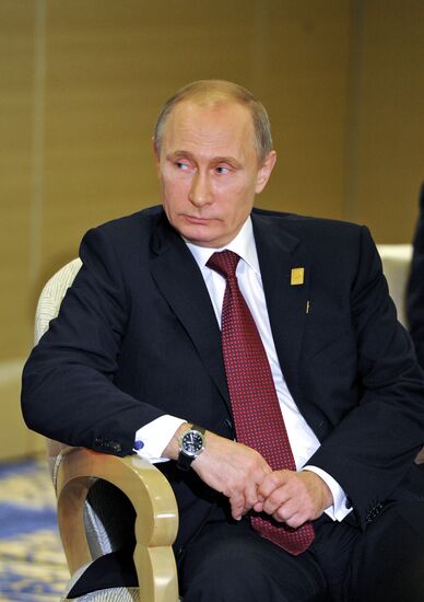 В.Путин принимает участие во встрече лидеров АТЭС