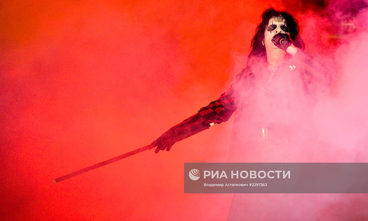 Концерт Элиса Купера в Москве