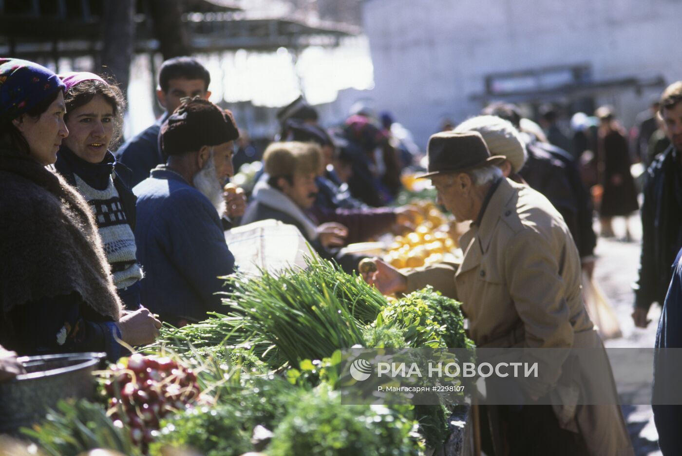 На рынке в Таджикистане