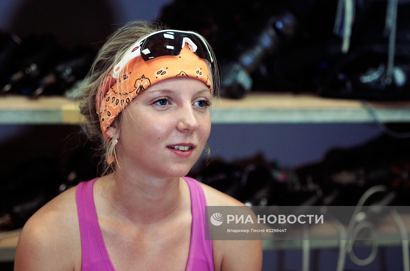 Российская конькобежка Елизавета Казелина