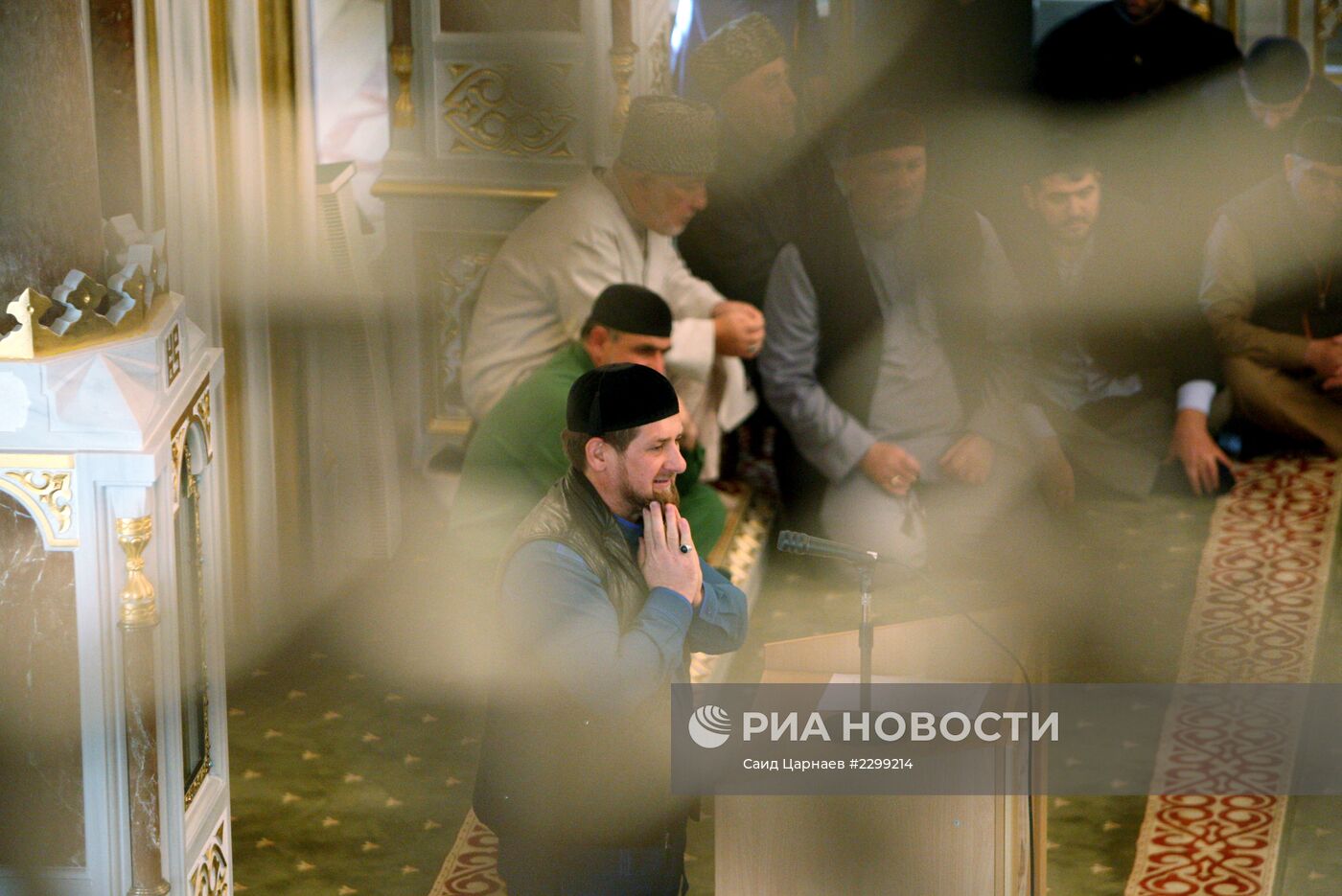 Встреча Рамзана Кадырова с имамами мечетей и студентами исламского университета