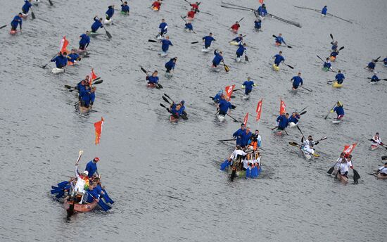 Эстафета Олимпийского огня. Тверская область