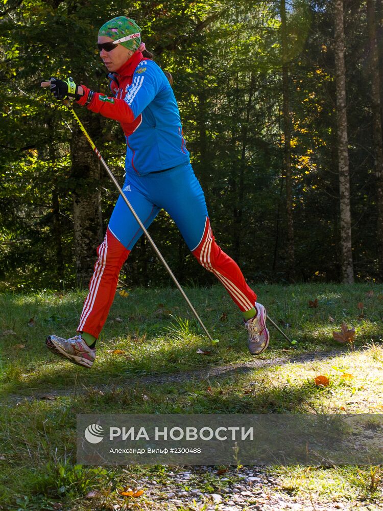 Биатлон. Тренировка сборной России. День пятый