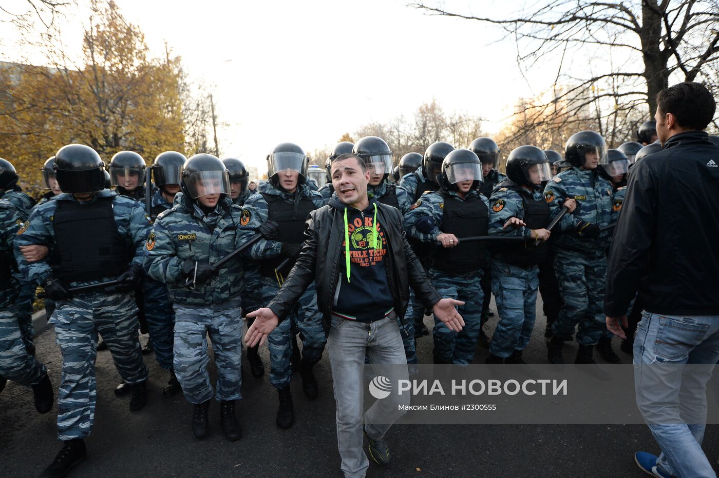 Беспорядки в московском районе Бирюлево