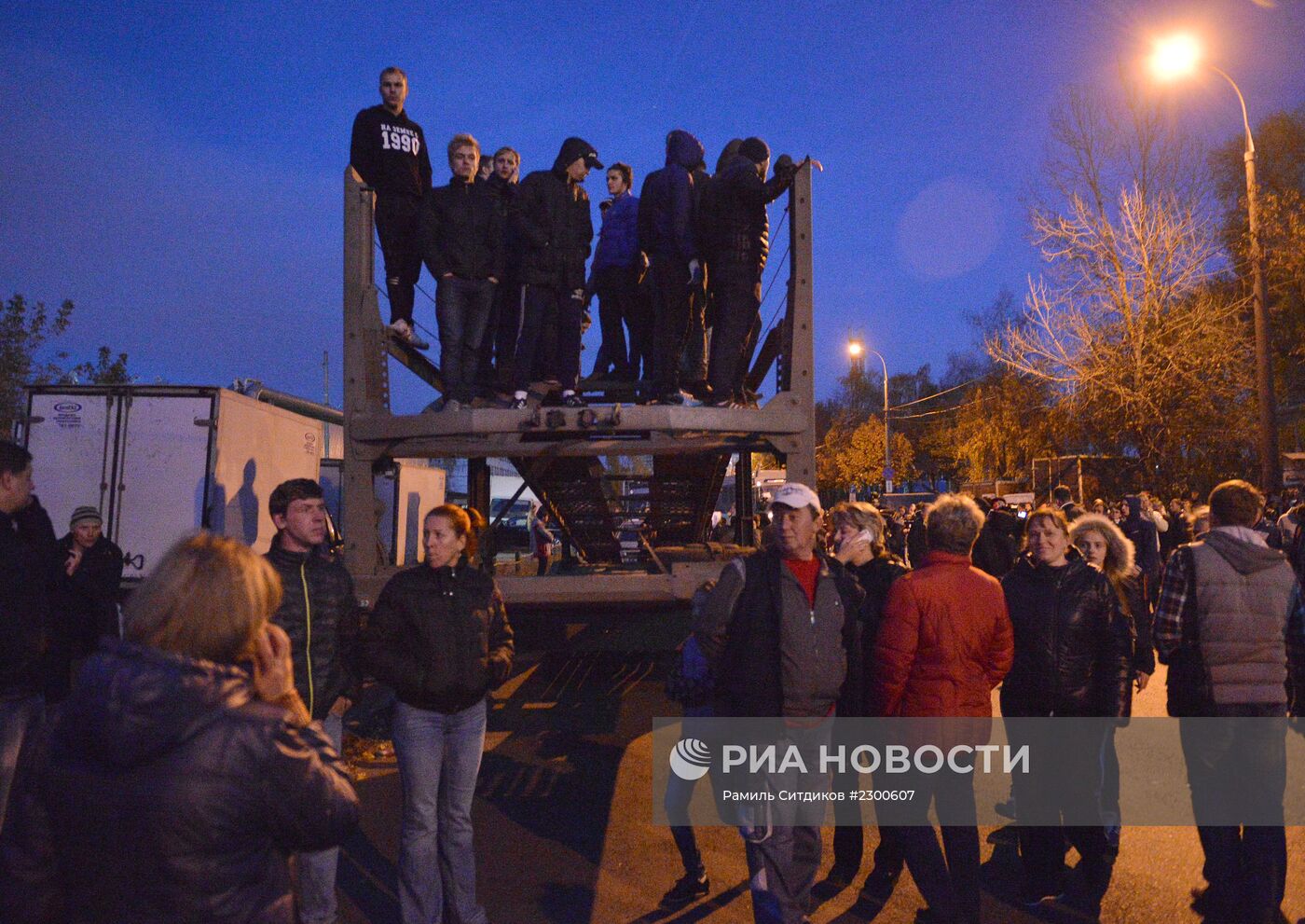 Беспорядки в московском районе Бирюлево