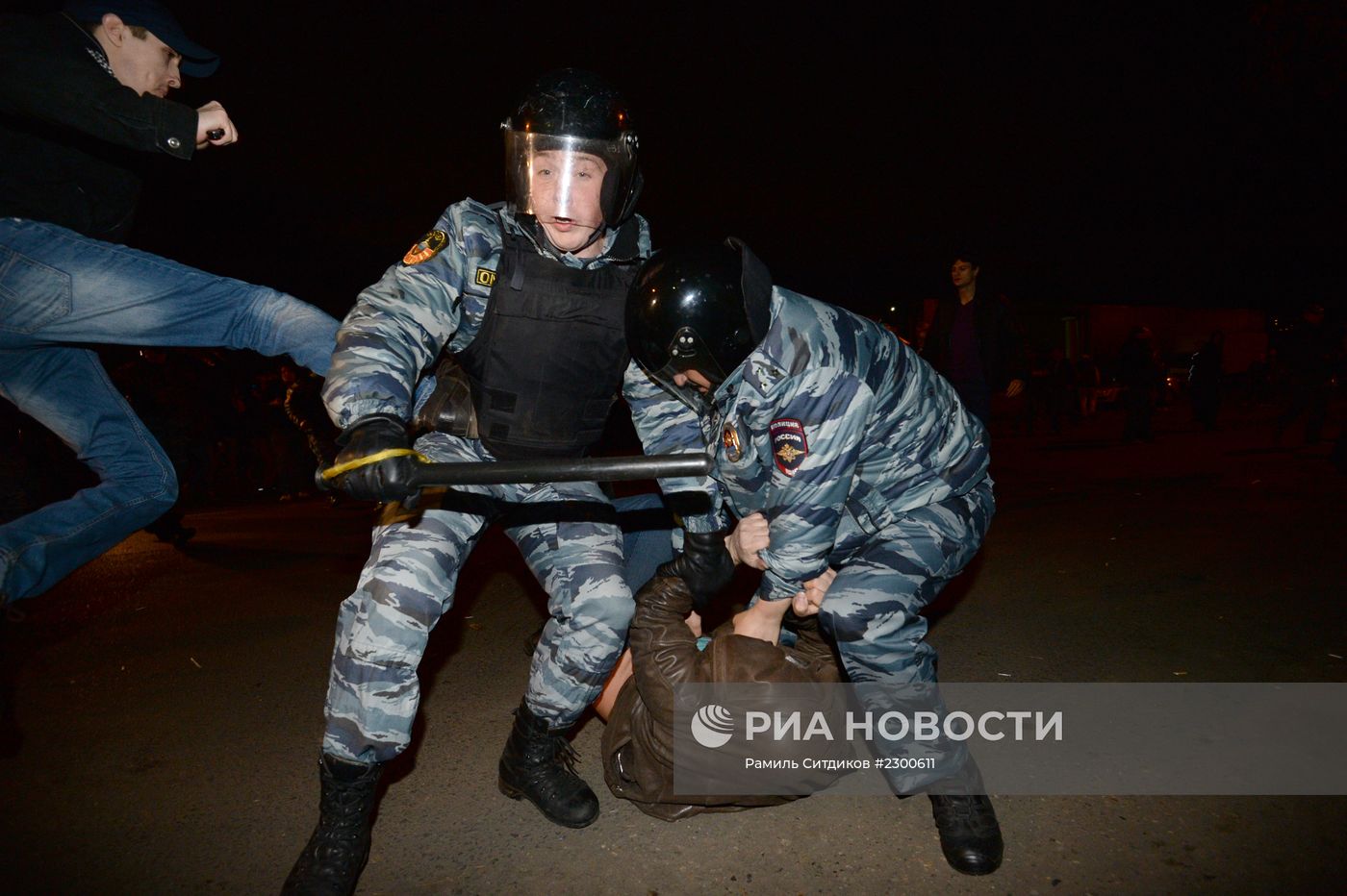 Беспорядки в московском районе Бирюлево