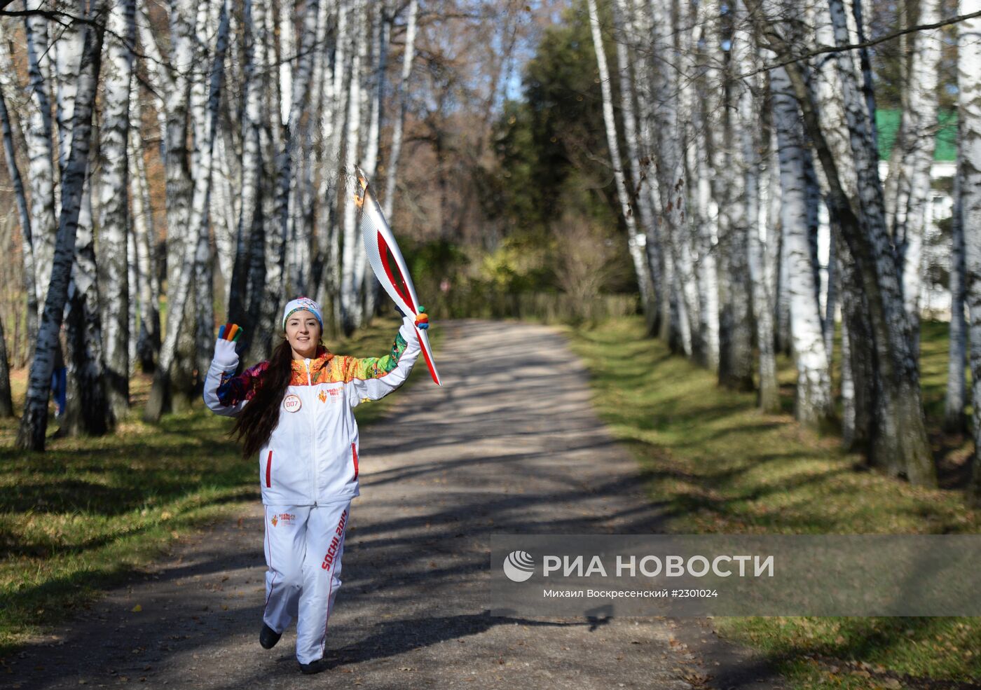 Эстафета Олимпийского огня. Тульская область