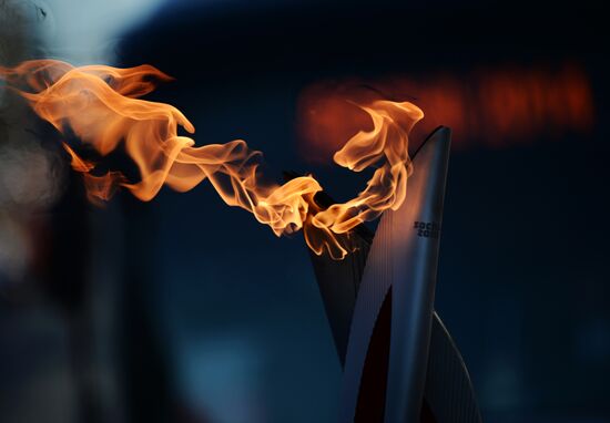 Эстафета Олимпийского огня. Тульская область