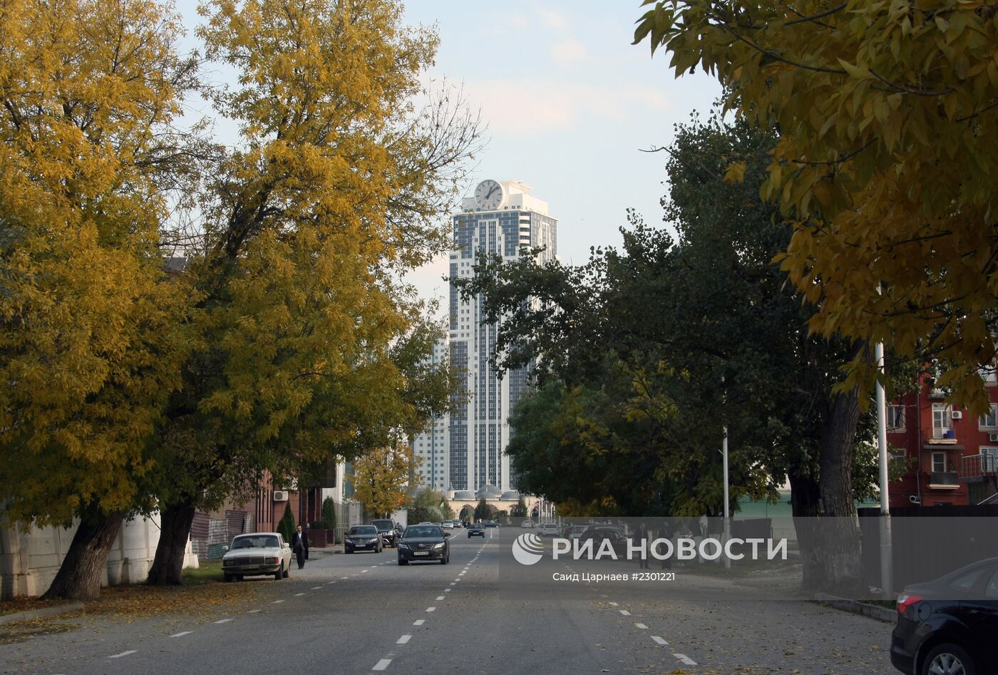 Осень в городе Грозный