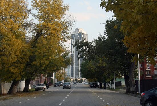 Осень в городе Грозный