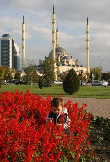 Осень в городе Грозный