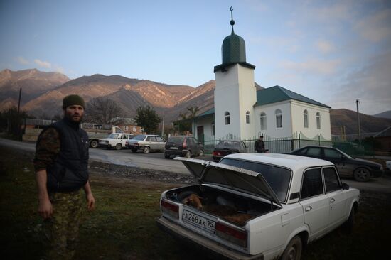 Празднование Курбан-байрама в Чечне
